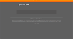 Desktop Screenshot of goatskin.com